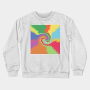 Colors Waves | Tie and dye Crewneck Sweatshirt